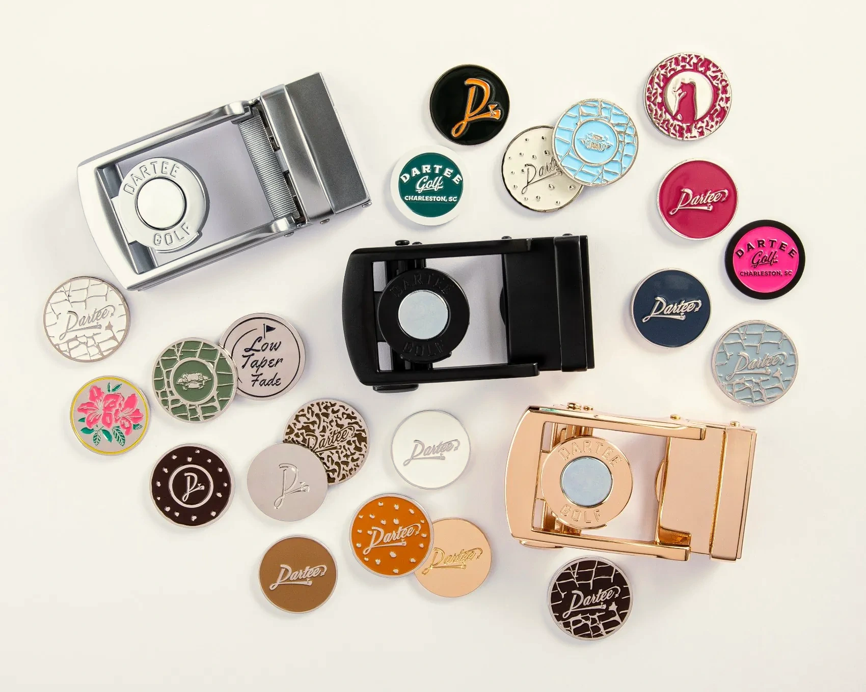 Dartee collectible magnetic ball markers